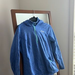Blue Fila Sport Pull Over